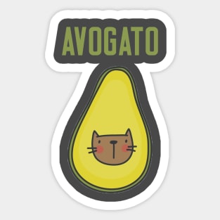 Avogato Sticker